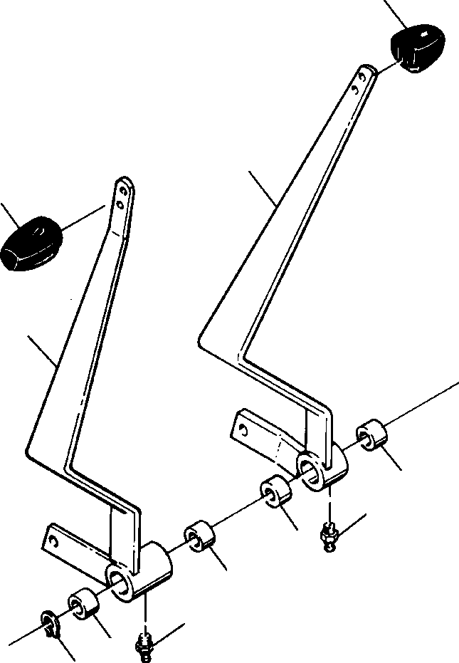 SCREW, FLATHEAD - 1/4NCx1-1/4 156 327 KOMATSU