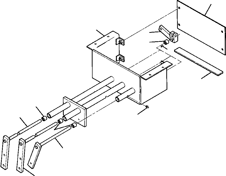 LEVER, STEERING 1210 588 H91 KOMATSU