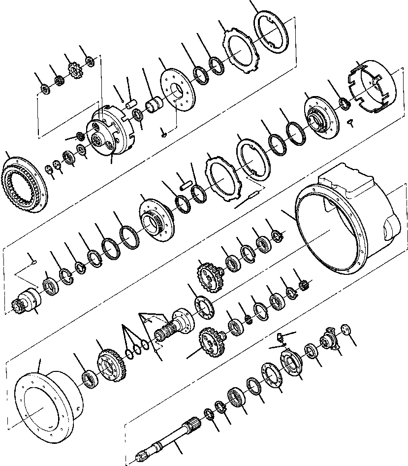 Шарикоподшипник 654 541 C91 KOMATSU