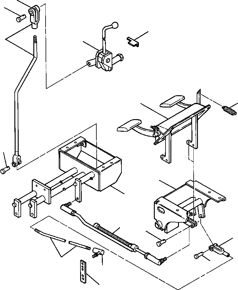 ENGINE CONTROLS (1244 916 H91) KOMATSU