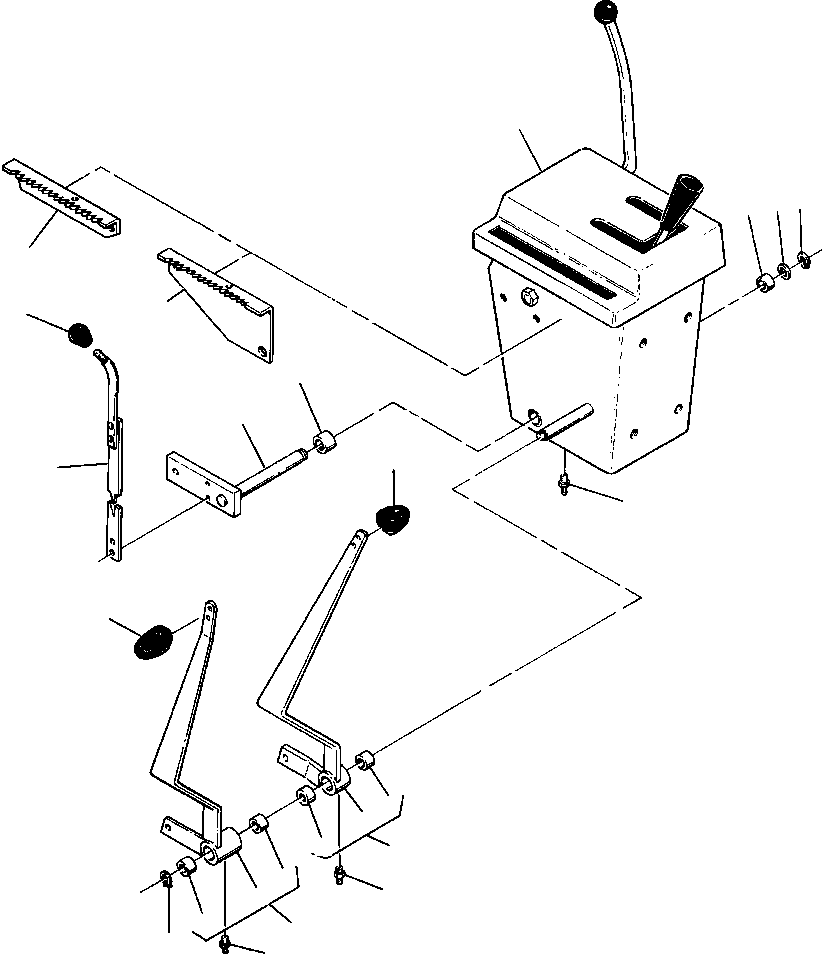 RATCHET, ENGINE CONTROL 741 109 C1 KOMATSU