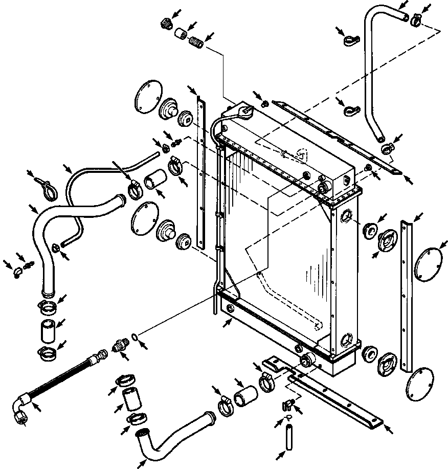 FLANGE, MOUNTING 734 925 C1 KOMATSU