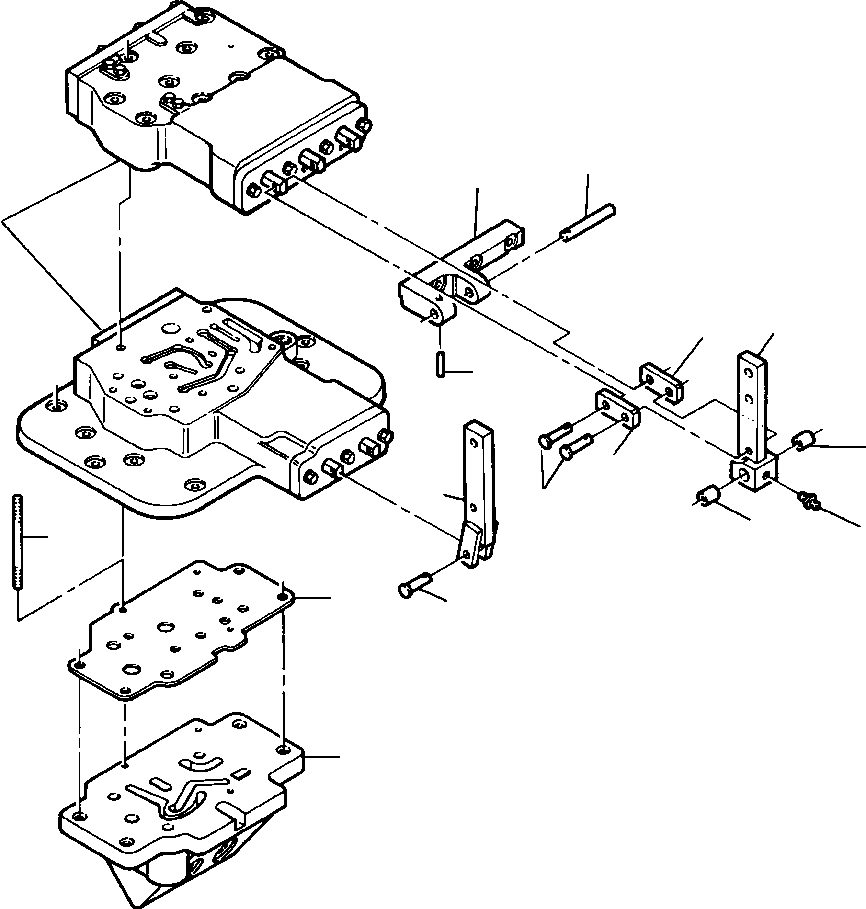 STUD, MANIFOLD 666 267 C1 KOMATSU
