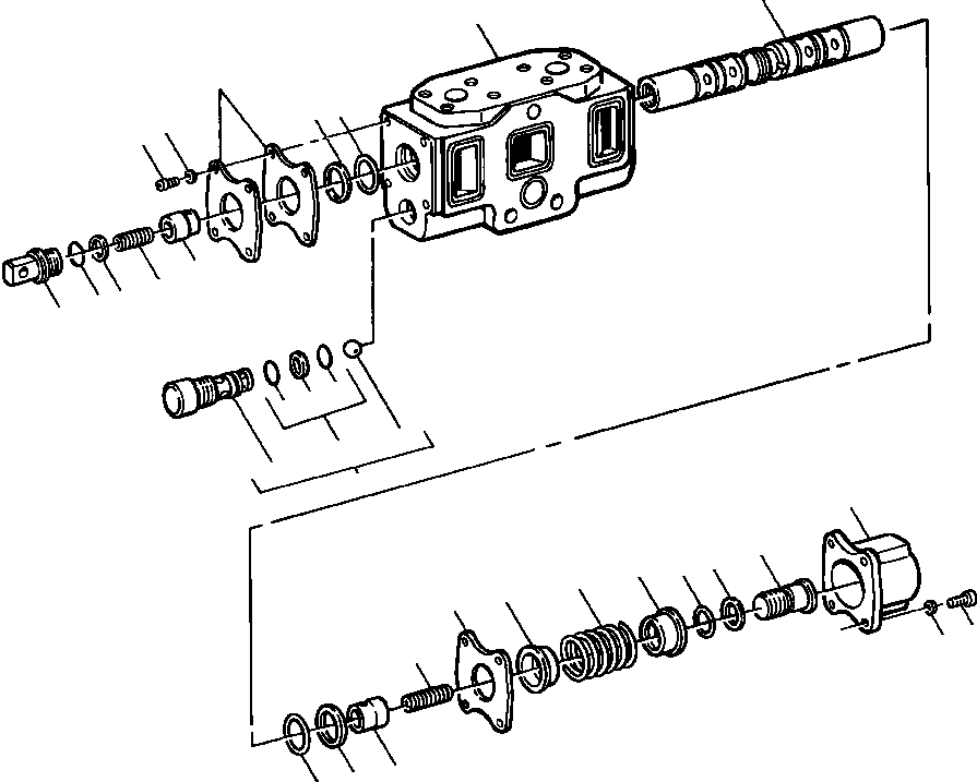 Комплект уплотнений 733 807 C91 KOMATSU