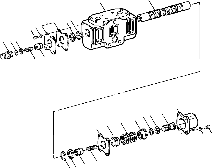 SECTION ASSEMBLY, RIPPER PITCH 637 992 C91 KOMATSU