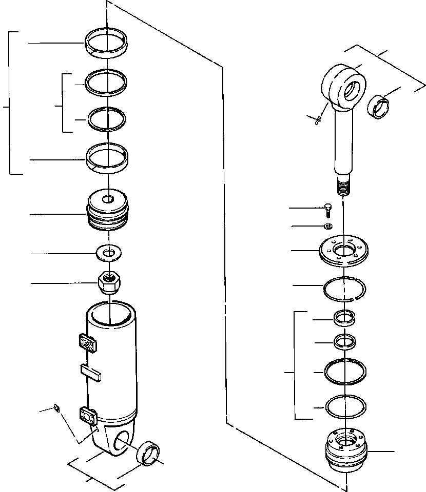 BUSHING, HOUSING 707 076 C1 KOMATSU