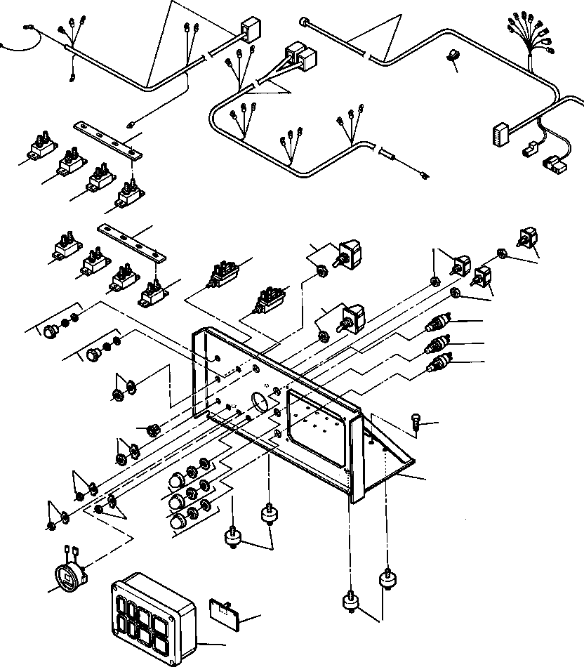 Панель приборов 739 877 C1 KOMATSU