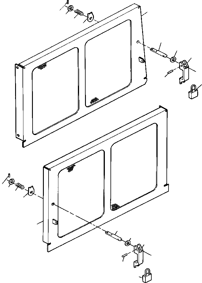 PIN, LATCH 1210 730 H1 KOMATSU