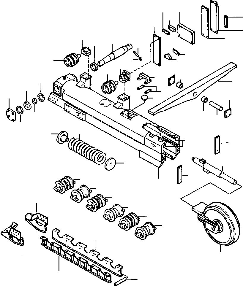 PLATE, GUIDE 655 409 C2 KOMATSU