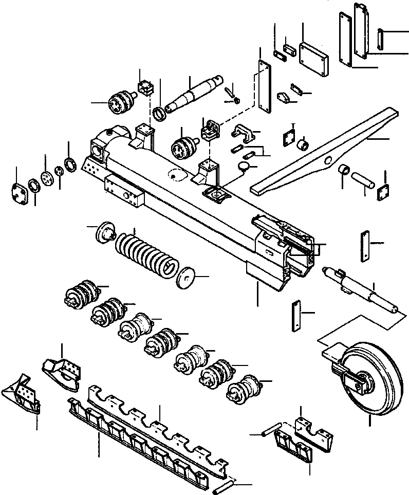 SHAFT, PIVOT 739 418 C2 KOMATSU