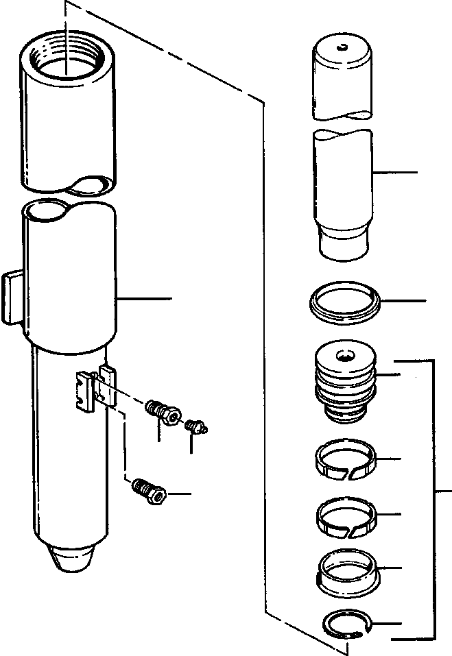 MANIFOLD, ADJUSTER 655 608 C1 KOMATSU