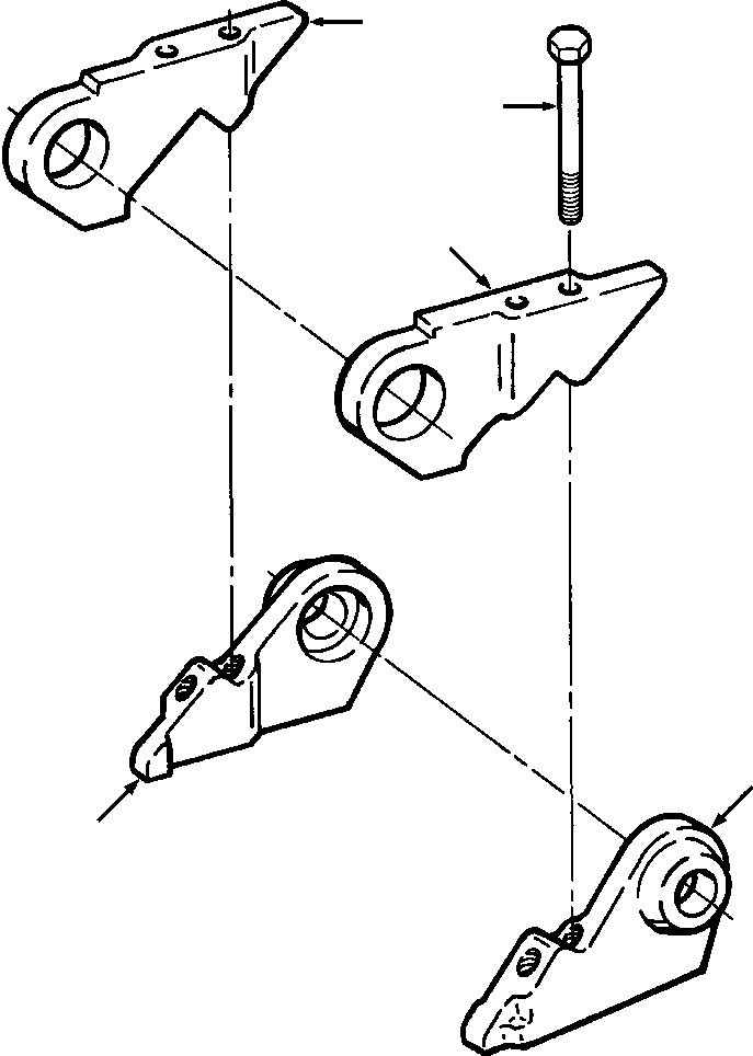 SPLIT LINK PACKAGE 743 425 C93 KOMATSU