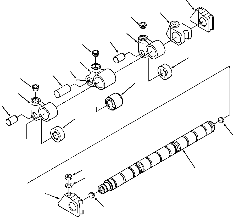 PIN, CAM FOLLOWER ROLLER 1304 965 H1 KOMATSU