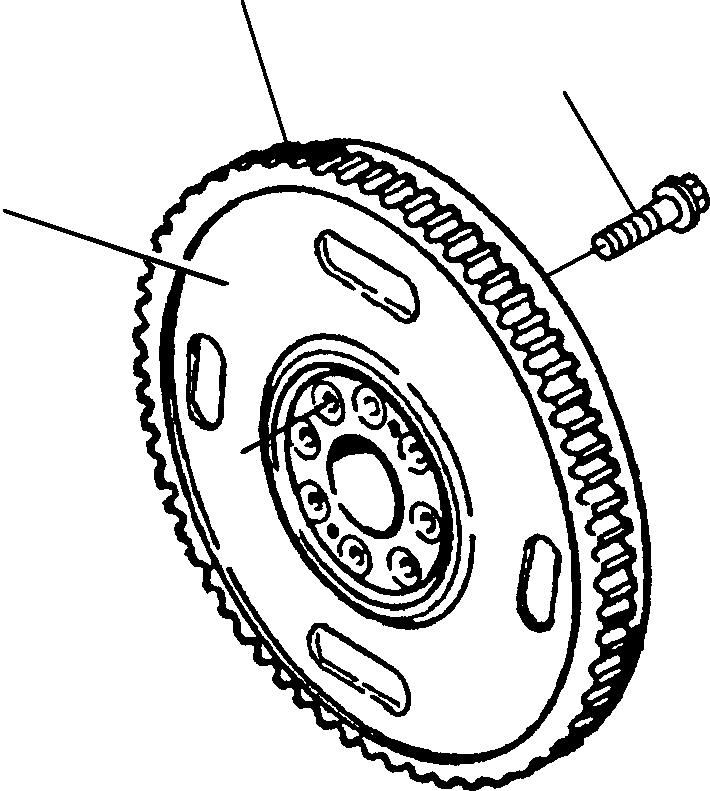 GEAR, FLYWHEEL RING 87 819 H1 KOMATSU