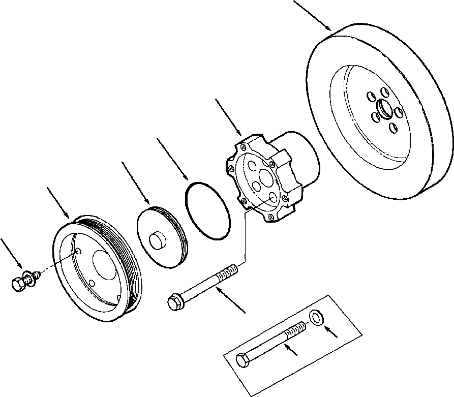 DAMPER, VIBRATION 1246 232 H1 KOMATSU