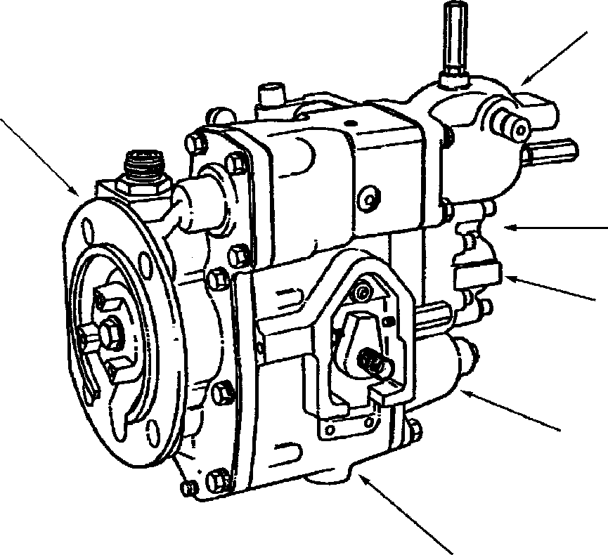 PUMP, FUEL 1246 314 H91 KOMATSU