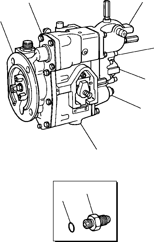 PUMP, FUEL 1303 875 H91 KOMATSU