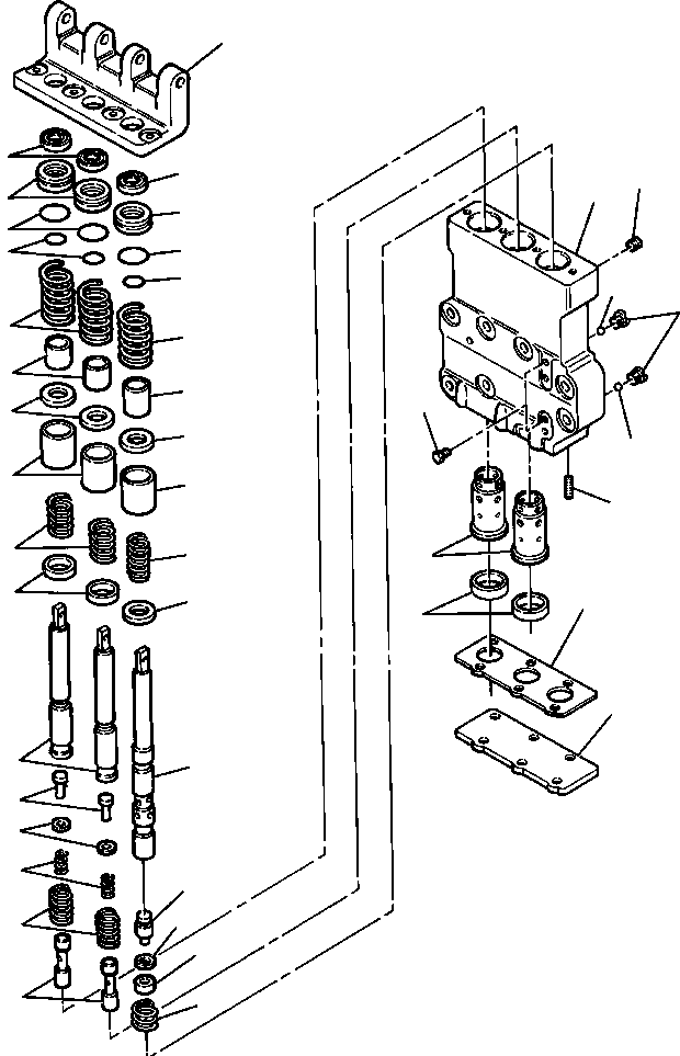 Пробка отверстия 444 867 KOMATSU
