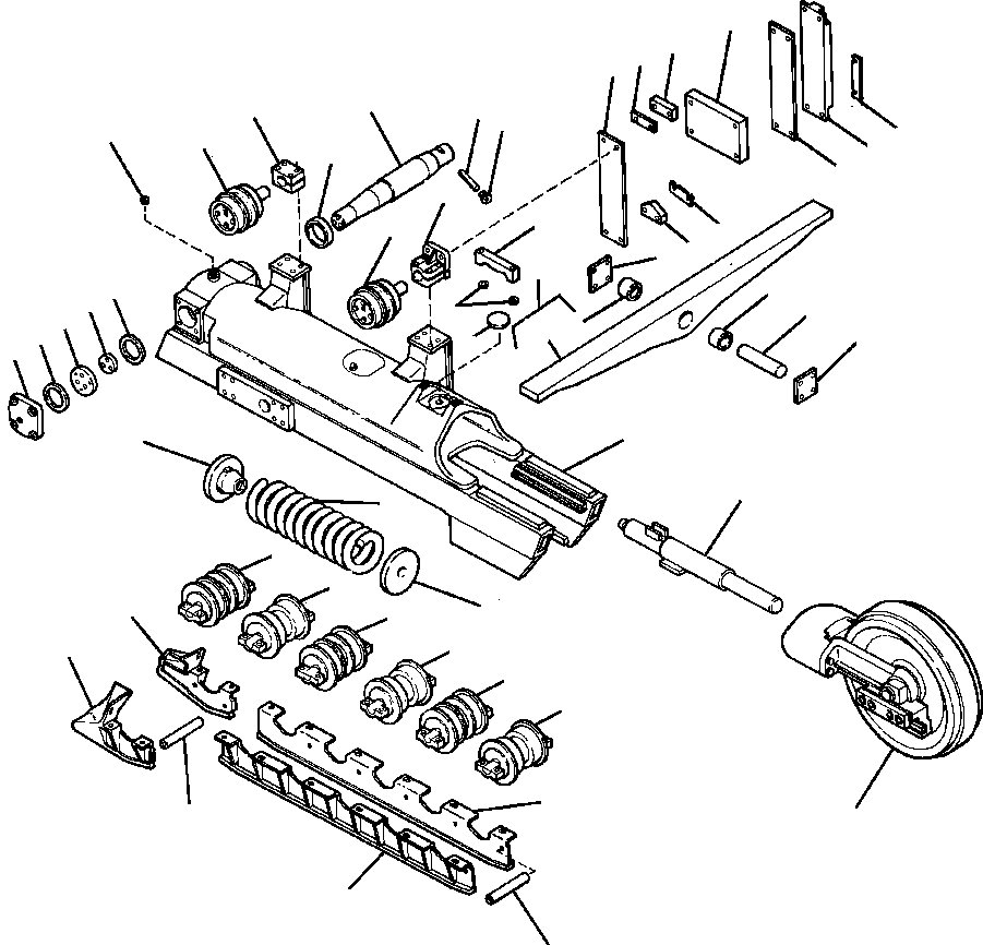 BAR, EQUALIZER BAR REBOUND 655 421 C1 KOMATSU