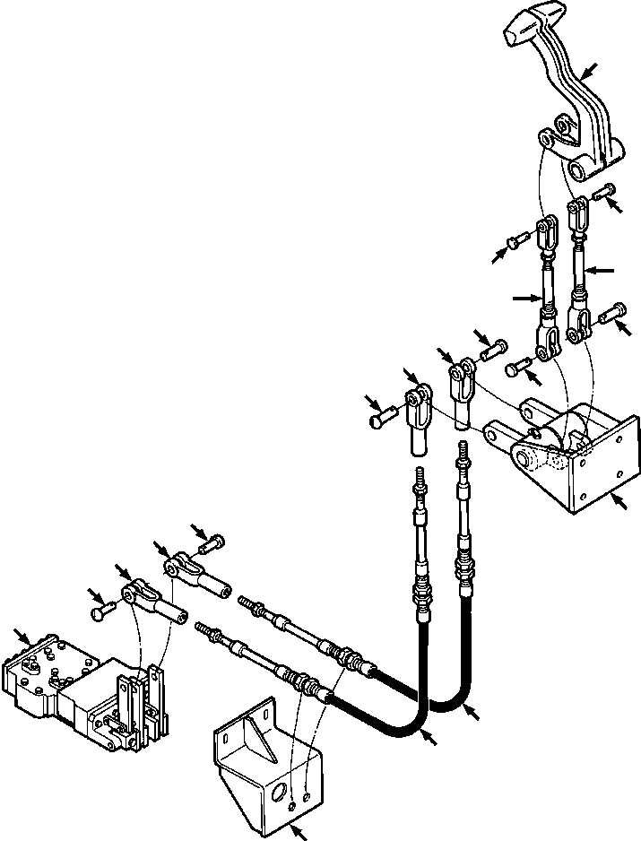 .BRACKET, SUPPORT 1297 981 H1 KOMATSU