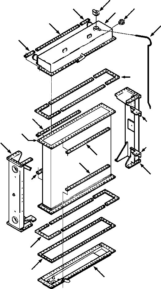 BAR, TAPPING 637 433 C1 KOMATSU