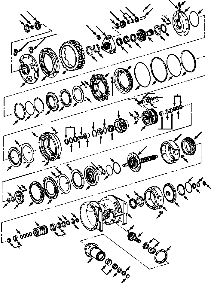 SPRING, OUTER RETURN 734 024 C1 KOMATSU