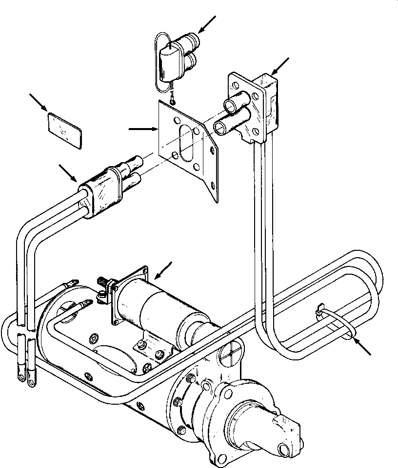 RECEPTACLE PLUG (1218 976 H91) KOMATSU