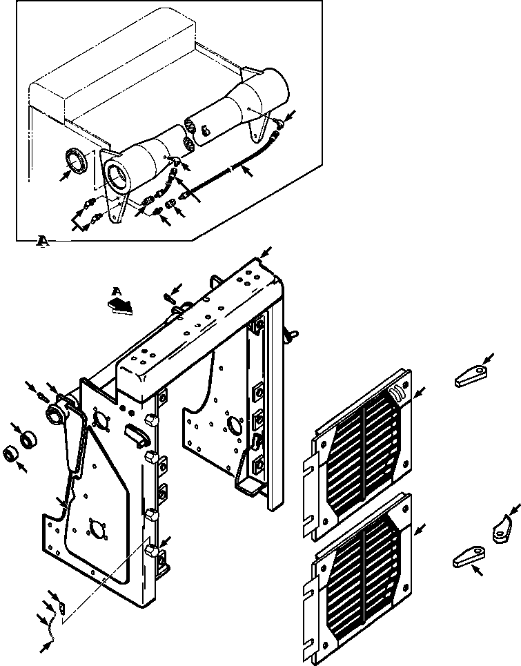GUIDE, LOCK 629 933 C1 KOMATSU