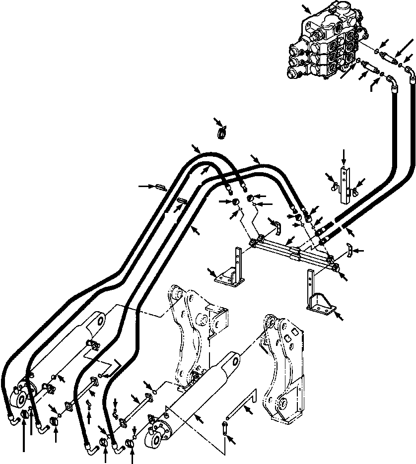 TUBE, CYLINDER 710 440 C1 KOMATSU