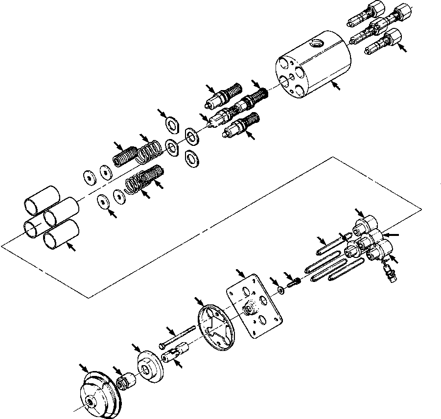 VALVE ASSY, BLADE PILOT (1297 689 H91) KOMATSU