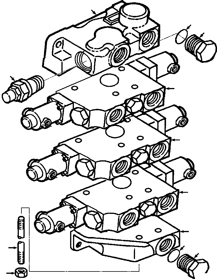 KIT, SEAL, SECTION 1305 908 H1 KOMATSU