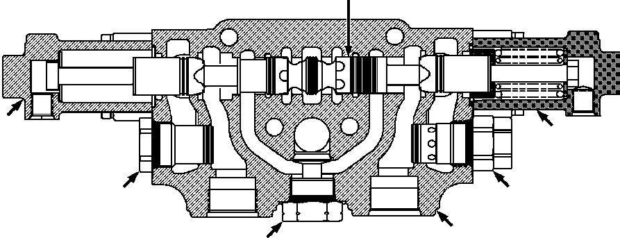 SECTION ASSY, RIPPER PITCH 1305 914 H91 KOMATSU