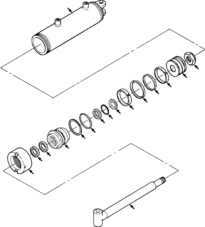 SEAL KIT, CYLINDER 626 234 C7 KOMATSU