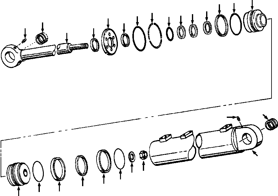 ..ROD ASSY, CYLINDER 632 641 C92 KOMATSU