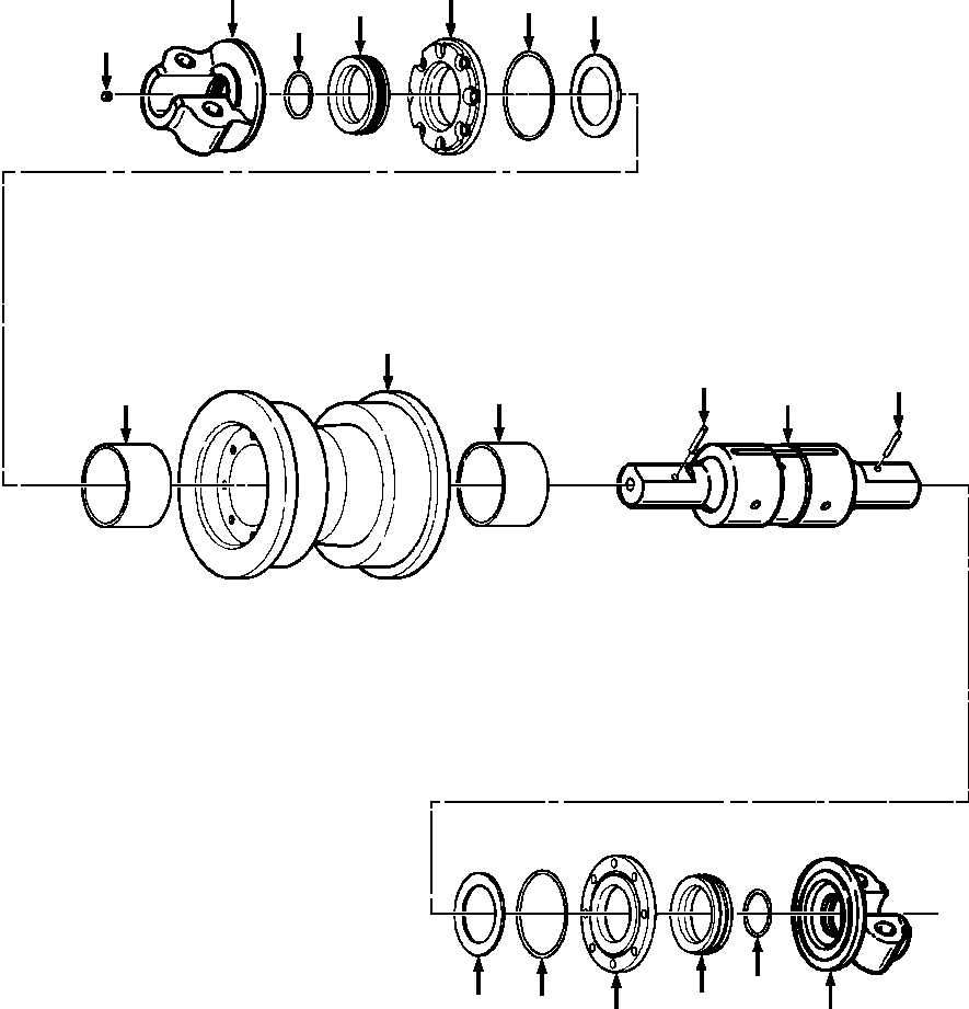 KIT, SERVICE SEAL 1299 260 H91 KOMATSU