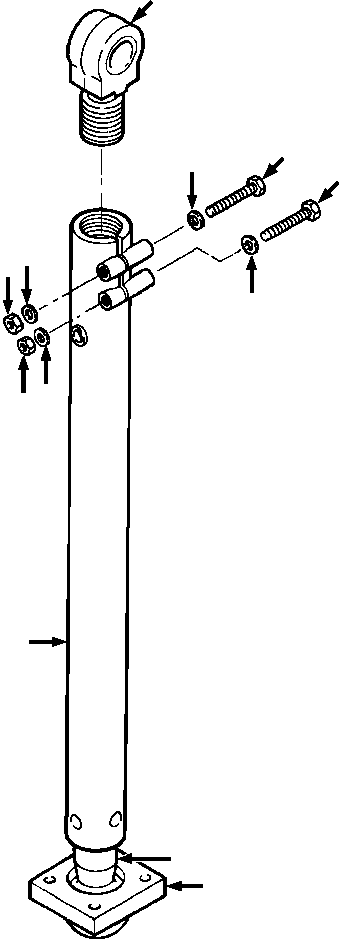 STRUT ASSY, DIAGONAL (717 772 C91) KOMATSU