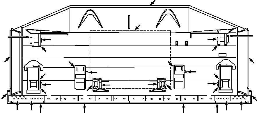 BRACKET, UPPER STRUT 700 720 C1 KOMATSU