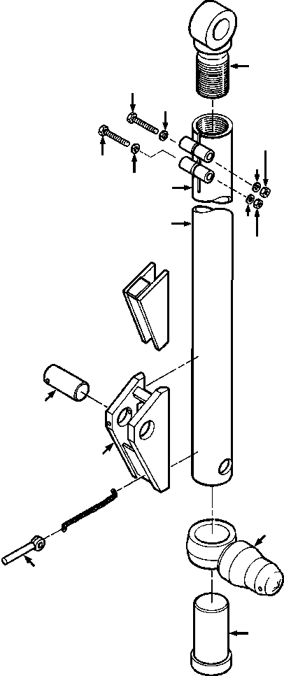 BULLGRADER STRUTS (633 277 C91) KOMATSU