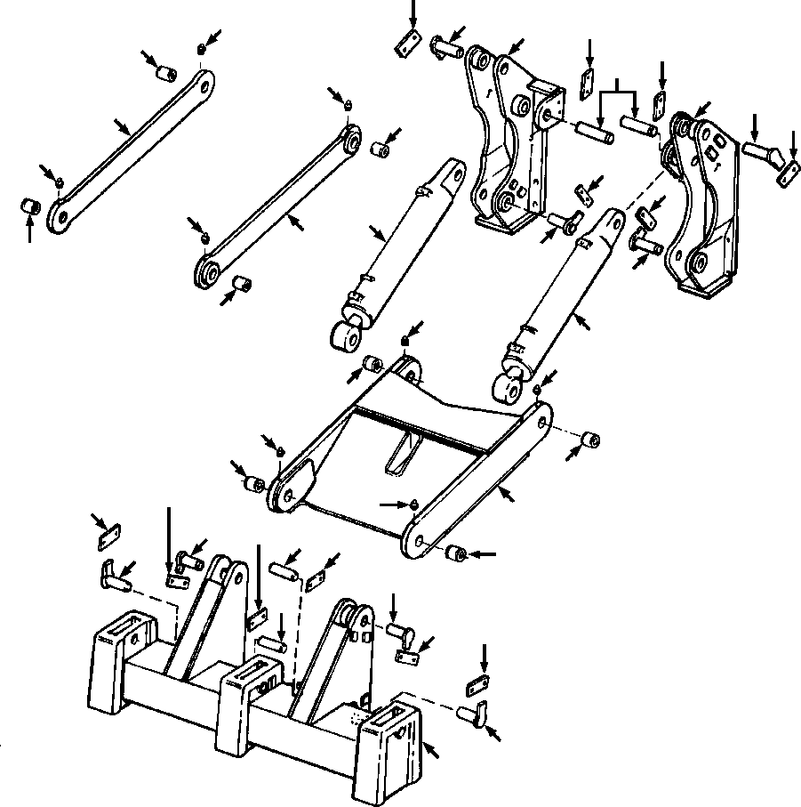 BUSHING, DRAFT FRAME 705 923 C2 KOMATSU