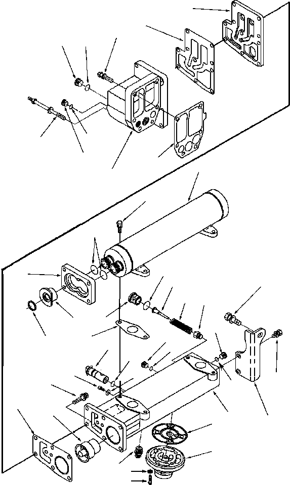 ASSEMBLY, OIL COOLER 1310 236 H91 KOMATSU