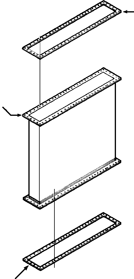 GASKET, CORE 624 650 C1 KOMATSU