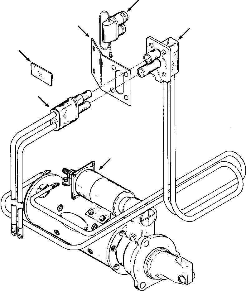 CHARGING RECEPTACLE - FIELD (1200 296 H91) KOMATSU