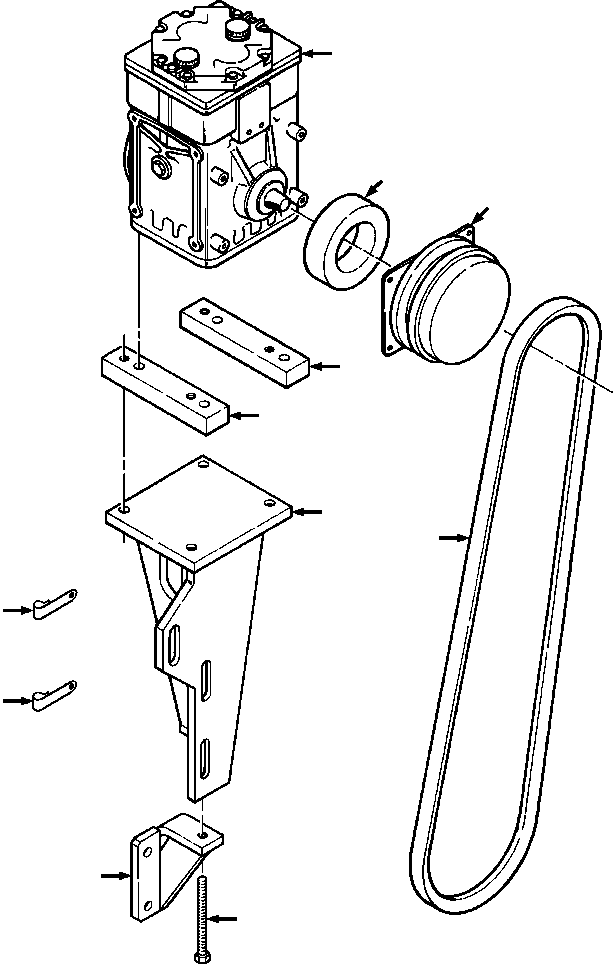 BOLT, ADJUSTING 683 100 C1 KOMATSU