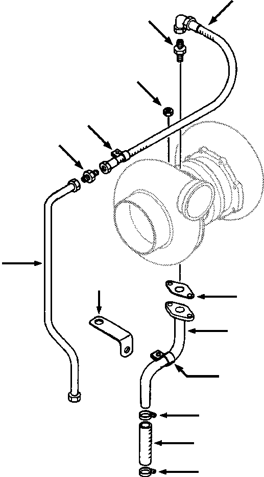 PACKAGE, ENGINE CONVERSION - 3 OF 3 1301 779 H91 KOMATSU