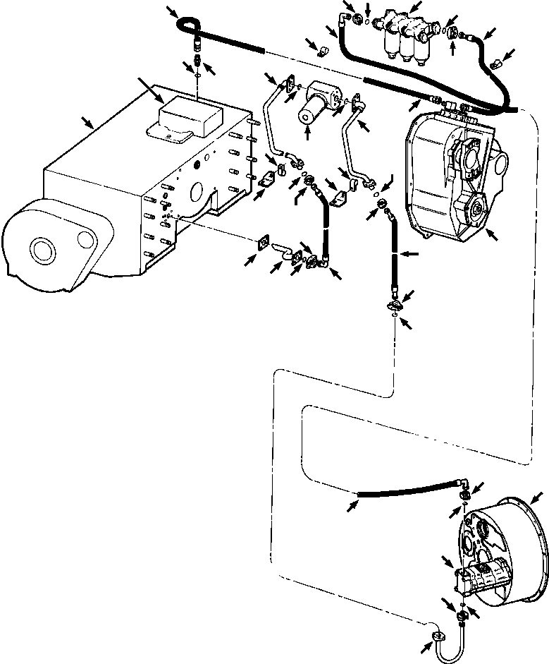 BRACKET, CLIP 736 591 C1 KOMATSU
