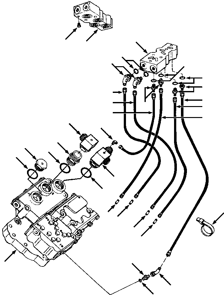 TRANSMISSION ASSY, COMPLETE 1287 010 H91 KOMATSU