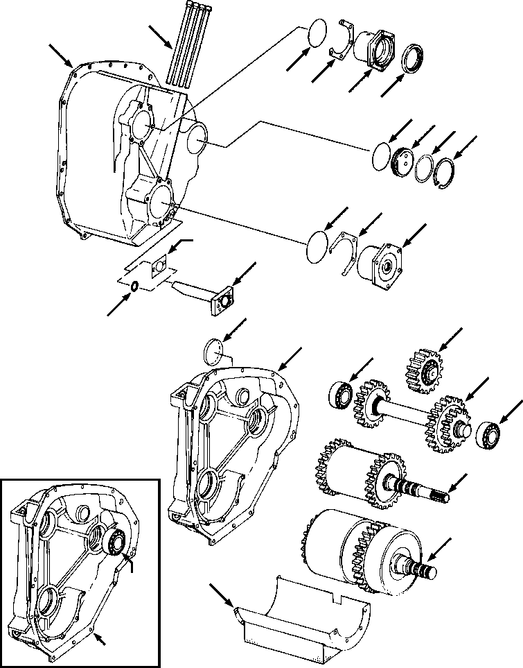 CONE, BEARING 716 993 C91 KOMATSU