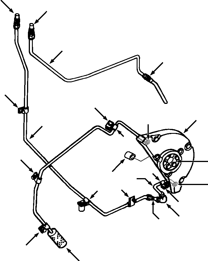 ELBOW, 90° 703 033 C1 KOMATSU