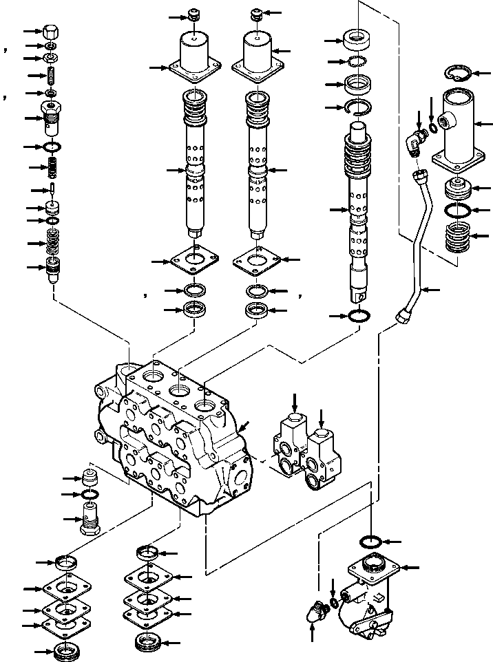 Крепёжный болт - 1/4NCx3/4 179 795 KOMATSU