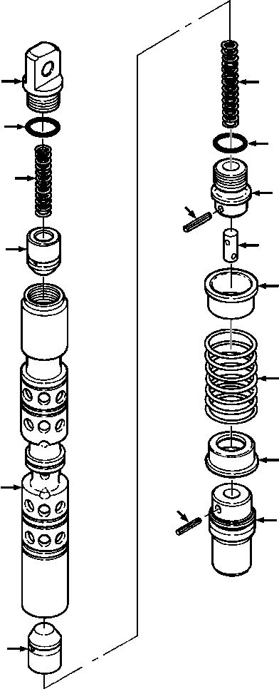 EYE, SPOOL 627 615 C1 KOMATSU